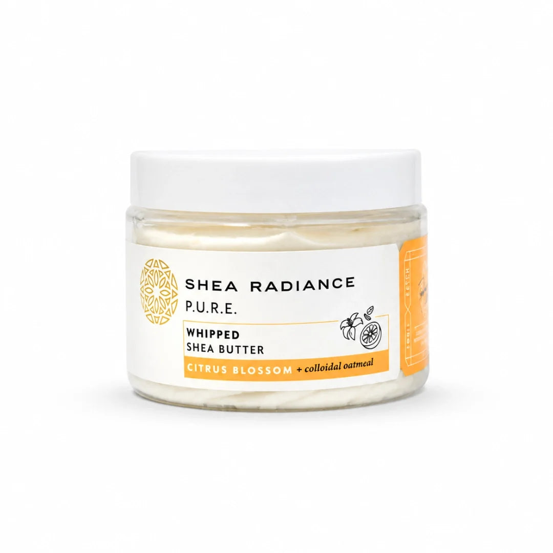 Whipped Shea Body Butter with Colloidal Oatmeal | For Dry, Sensitive and Eczema-Prone Skin