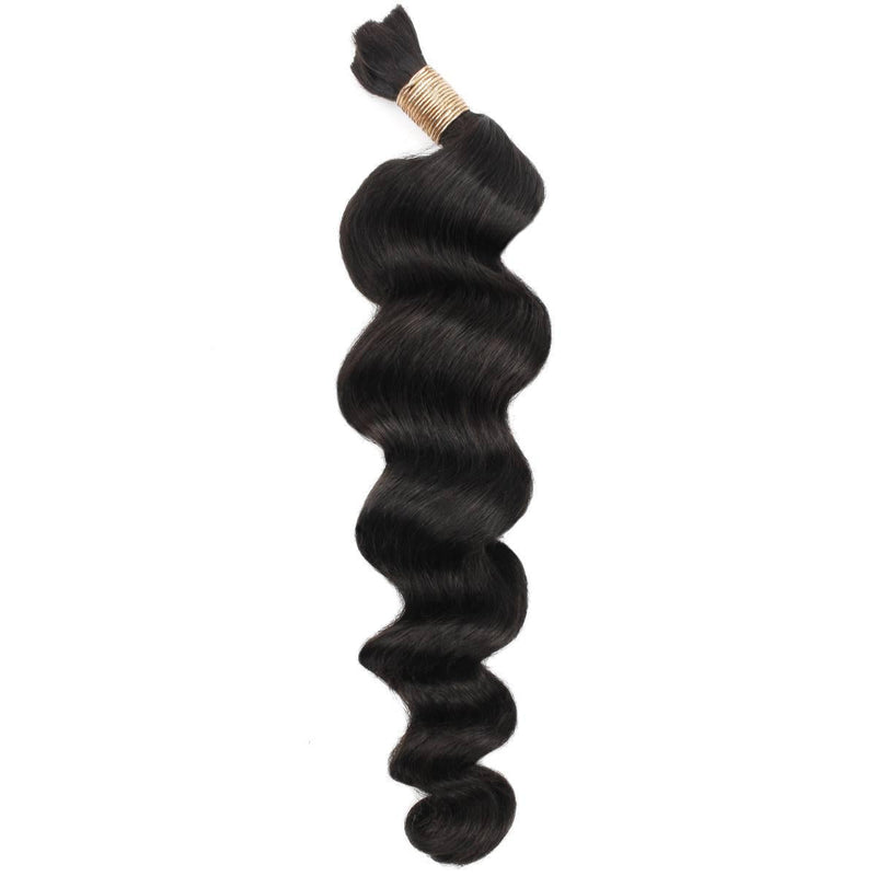 Loose Wave Bulk 100% Human Braiding Hair
