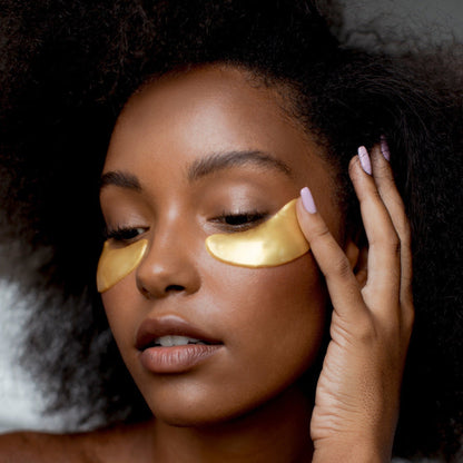 MASCARILLAS DE COLÁGENO Y ORO DE 24K PARA OJOS (UNIDAD INDIVIDUAL)