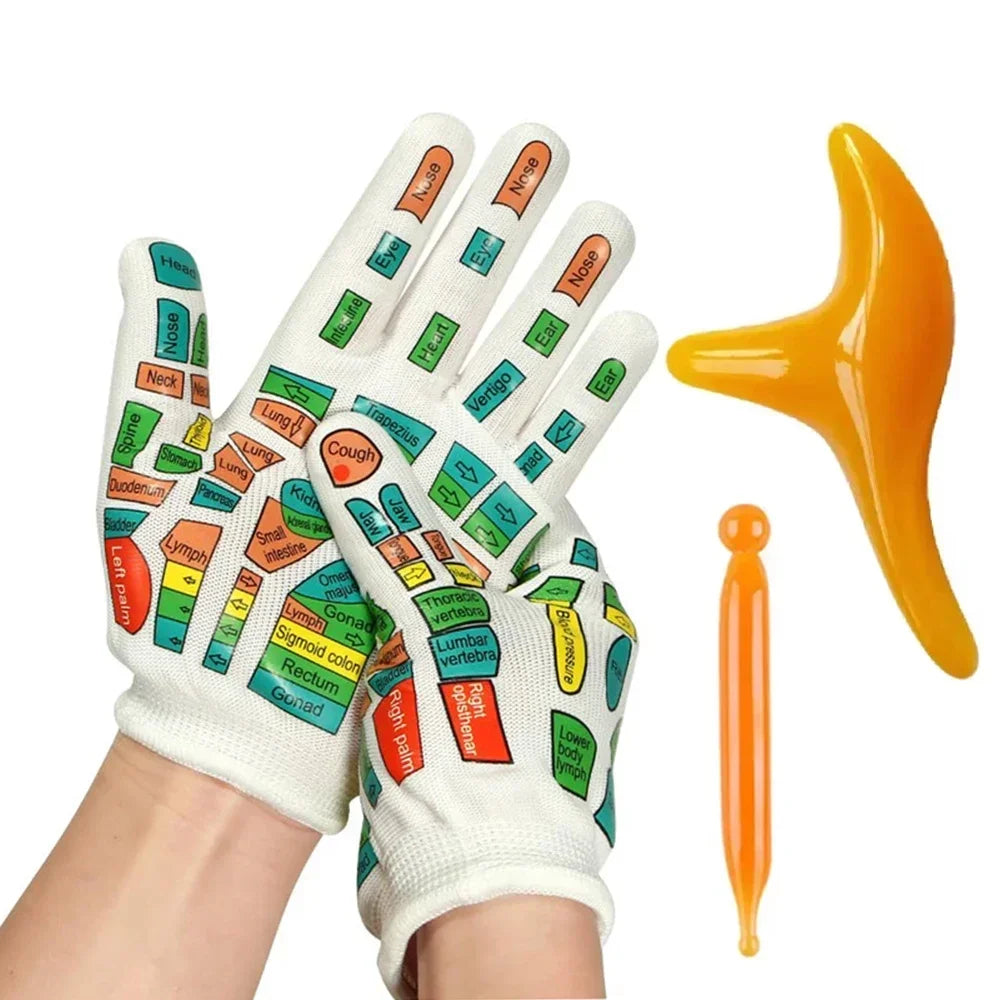 acupressure socks and gloves reflexology massage set
hand and foot pressure point therapy gloves and socks
reflexology massage set for circulation and relaxation
acupressure foot socks and hand gloves wellness kit