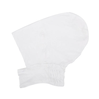 Stretchy jersey hijab cap worn under headscarf
Soft cotton underscarf for secure hijab styling