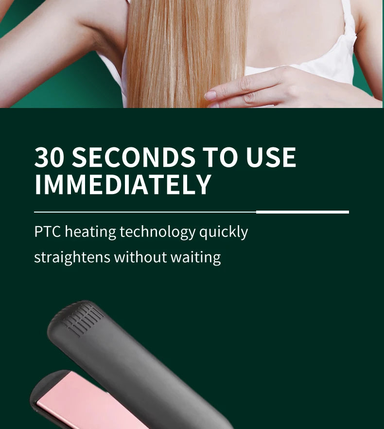 Professional Ceramic Hair Straightener with LCD Display