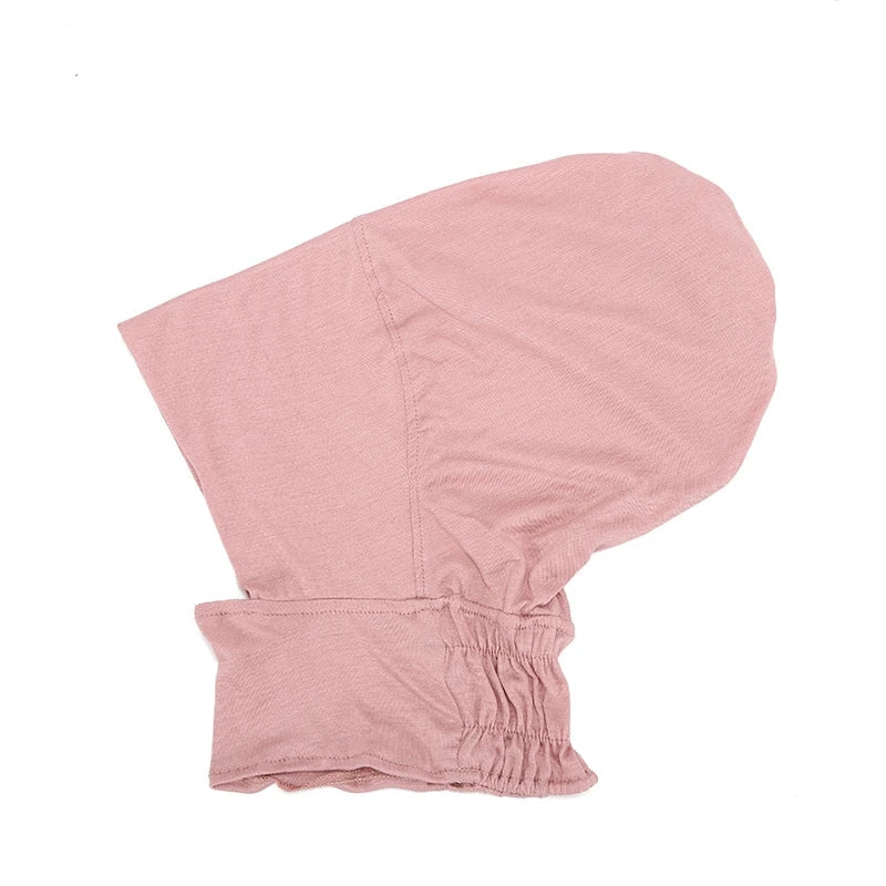 
Soft cotton under-scarf for secure hijab styling
Plain tube hijab bonnet for everyday wear
Breathable inner hijab cap with snug fit
Muslim under-scarf cap for all season comfort