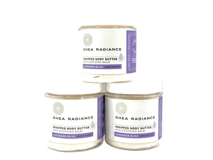 Whipped Shea Body Butter with Colloidal Oatmeal for Dry and Sensitive Skin - WARM WEATHER WARNING