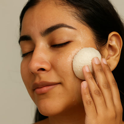 White Konjac Face Sponge