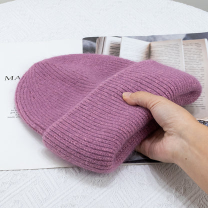 Sombrero de piel de conejo para mujer
