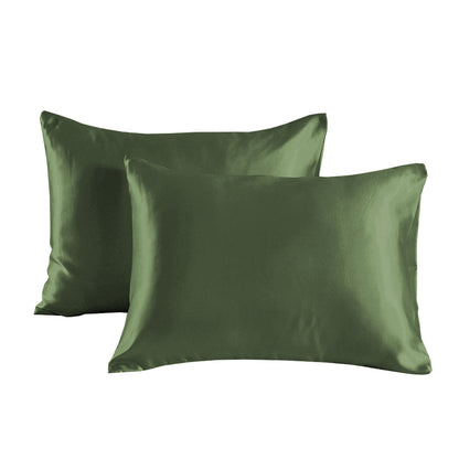 Satin pillowcase set for smooth hair and skin protection
Soft breathable pillow covers reducing hair breakage
2-piece satin pillowcase set for comfortable sleep
Machine washable satin pillowcases for everyday use