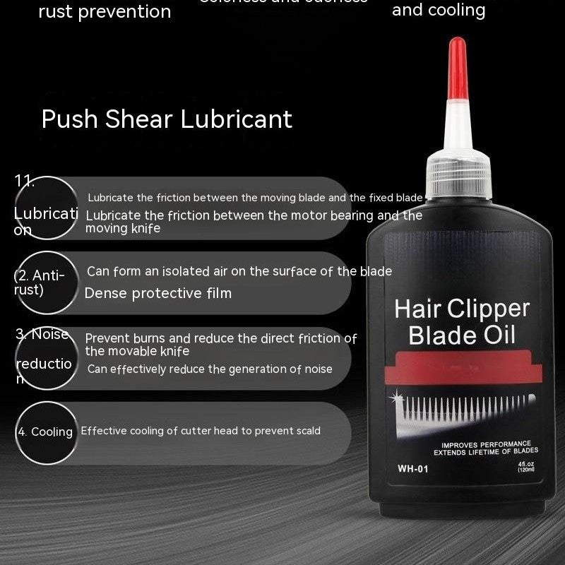 clipper oil lubricating hair clipper blades
anti rust oil for beard trimmer maintenance
applying clipper oil to grooming tools blades
blade lubricant for pet grooming clippers