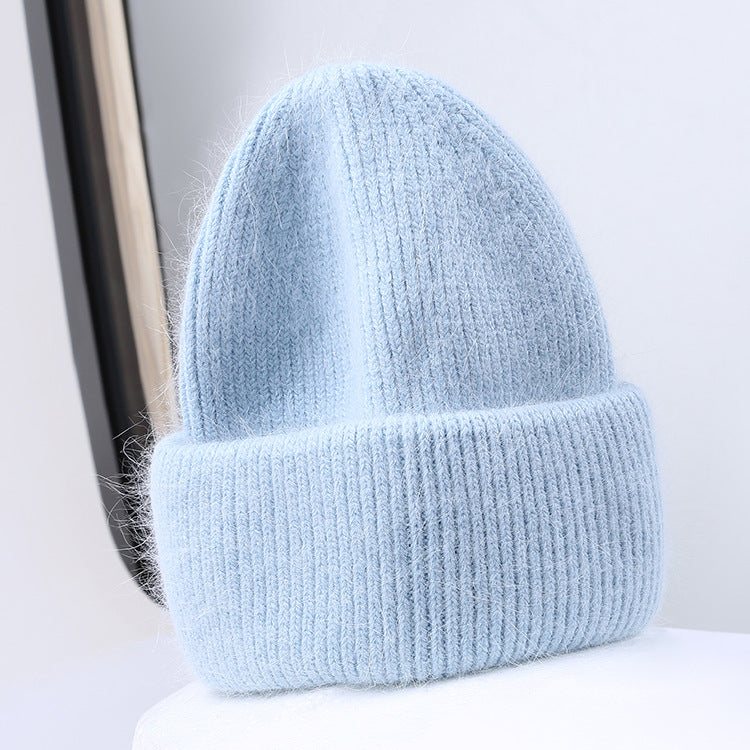 Sombrero de piel de conejo para mujer