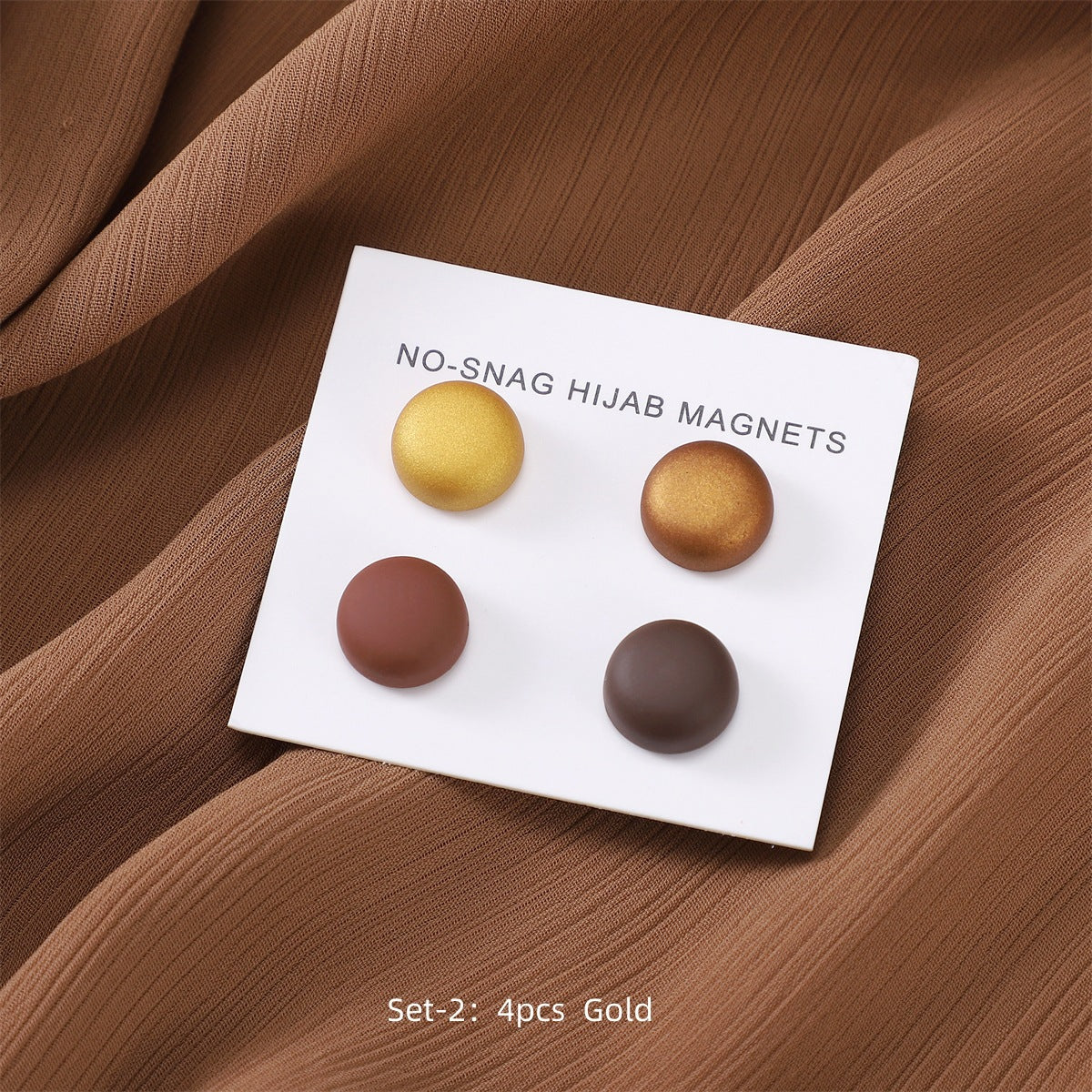 Magnetic hijab pins no snag colorful macaron clasp set
Strong magnetic scarf clips holding hijab without holes
Round colorful hijab magnets for secure fabric hold
Lightweight no snag hijab clasps for everyday wear