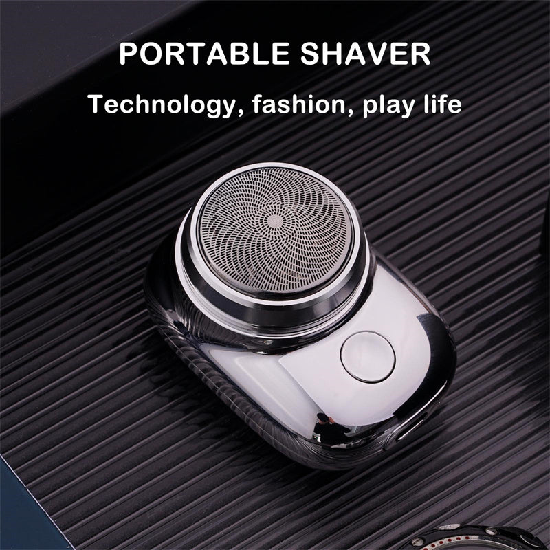 Mini Portable Electric Shaver for Men – USB Rechargeable Wet & Dry Cordless Razor