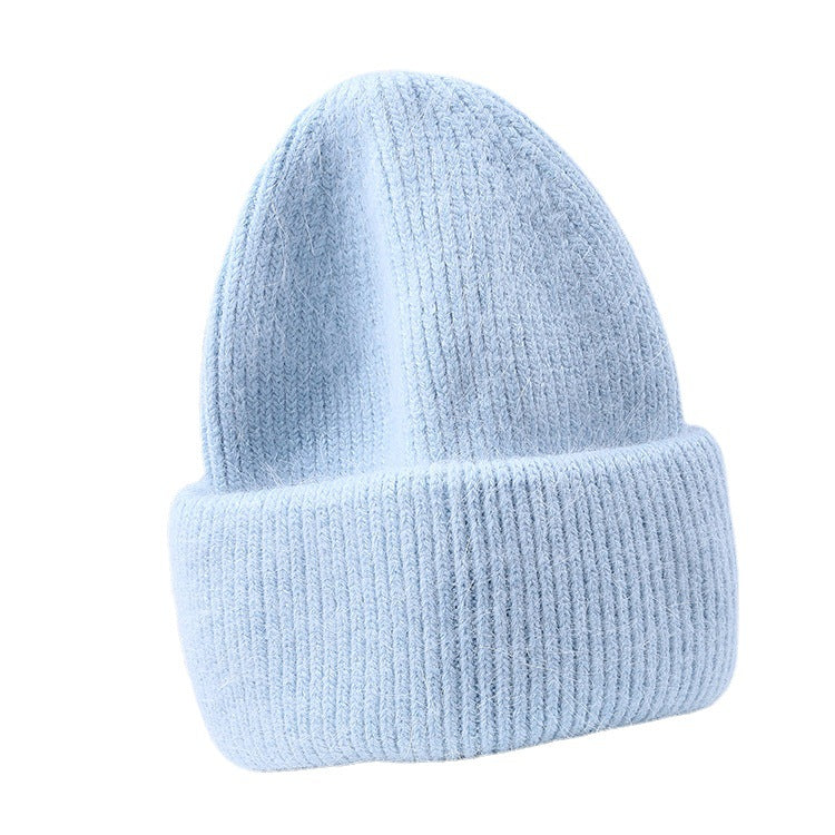 Sombrero de piel de conejo para mujer