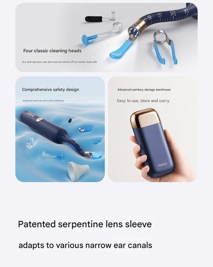 Smart Visual Ear Cleaner – HD Camera Ear Wax Removal Tool with WiFi.