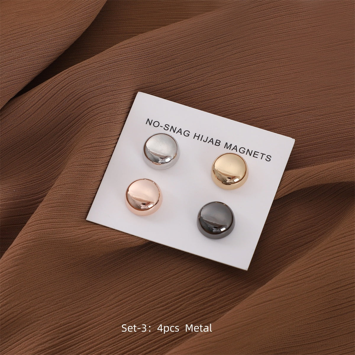 Magnetic hijab pins no snag colorful macaron clasp set
Strong magnetic scarf clips holding hijab without holes
Round colorful hijab magnets for secure fabric hold
Lightweight no snag hijab clasps for everyday wear