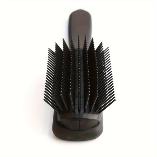 Professional Hair Styling Comb - 9-Row Heat Resistant & Anti-Static Hair Brush