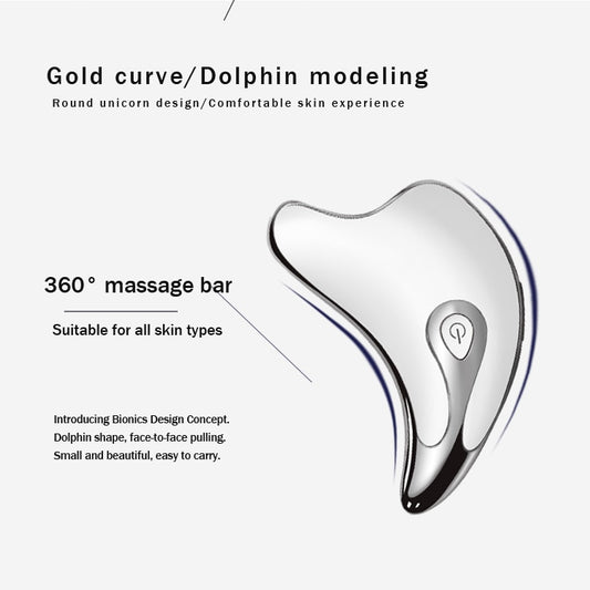 Gua Sha Scraper Electric Facial & Body Massager